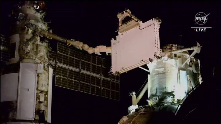 Un pedido de un radiotaxi se filtró en la transmisión de la Estación Espacial Internacional