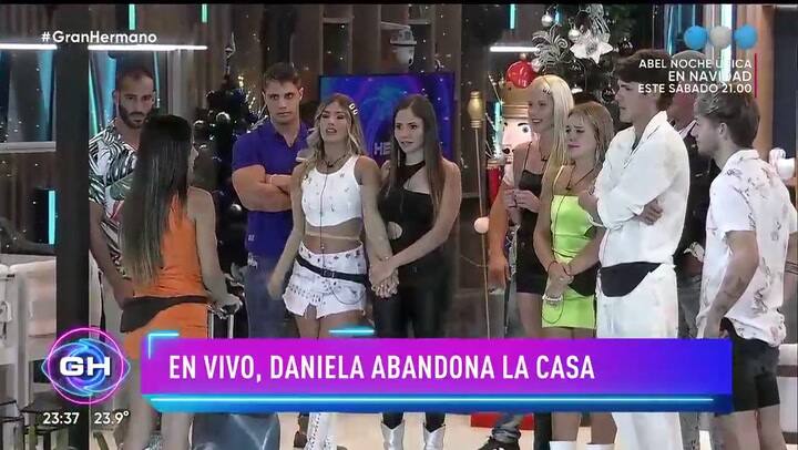 Daniela quedó eliminada