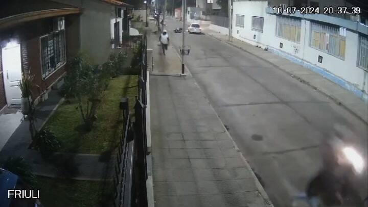 Wilde: así escapaban la madre con su hijo en medio de la balacera que hirió al menor