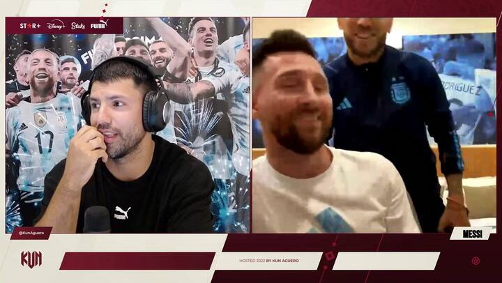 Alejandro 'Papu' Gómez apareció en el stream del 'Kun' Agüero