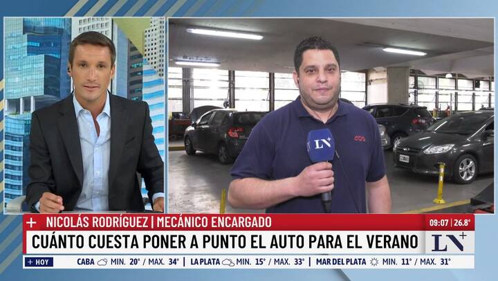Cuanto cuesta poner a punto el auto para el verano