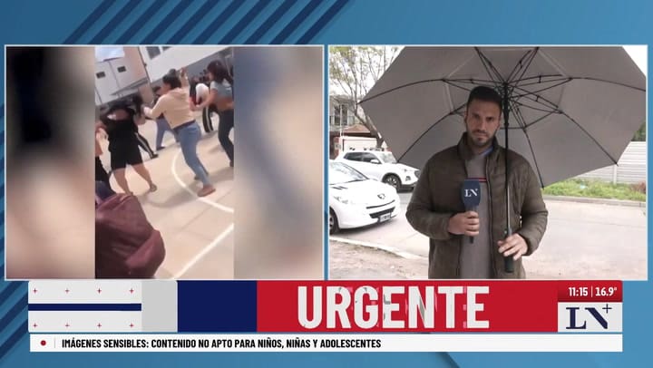 Hablo una mama sobre la batalla campal en la escuela de Jose C. Paz