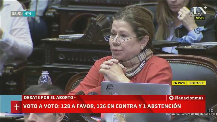 Aborto: la palabra de Graciela Camaño en representación de su bloque