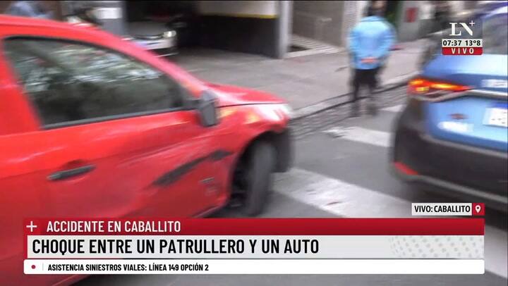 Choque Múltiple En Caballito