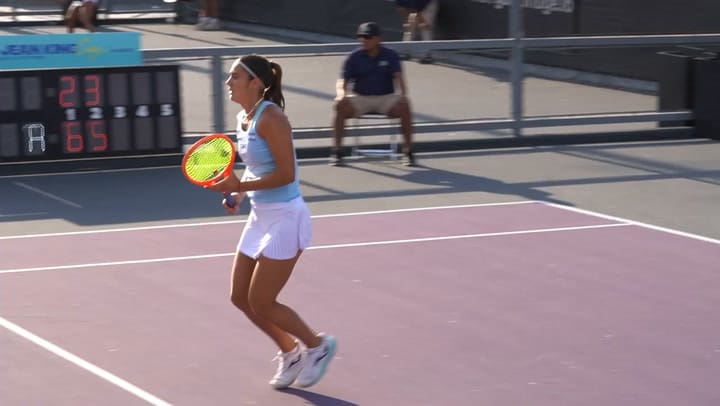 El match-point para el triunfo de Julia Riera