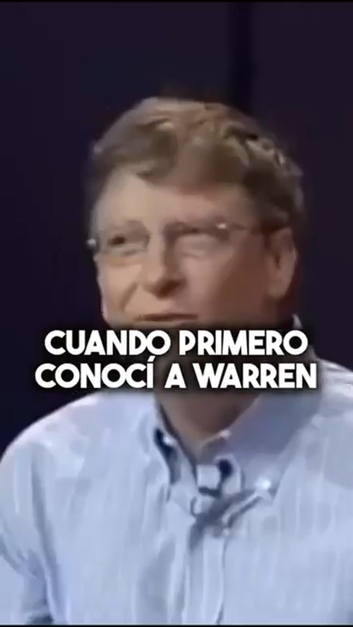 El consejo de Warren Buffet a Bill Gates