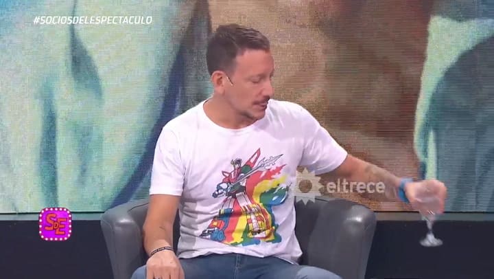 Las lágrimas de Nicolás Vázquez al escuchar el mensaje de Gimena Accardi