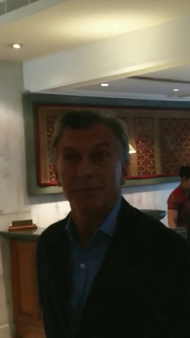 Mauricio Macri: 'Los empresarios argentinos tienen que venir a buscar socios'