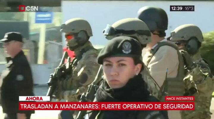 Trasladan a Víctor Manzanares, el contador de los Kirchner, a Buenos Aires