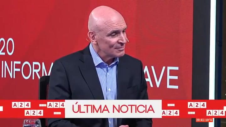 Espert no quiso contestar si Fred Machado le transfirió 200 mil dólares: “No le voy a dar el gusto a Grabois”. Crédito: A24