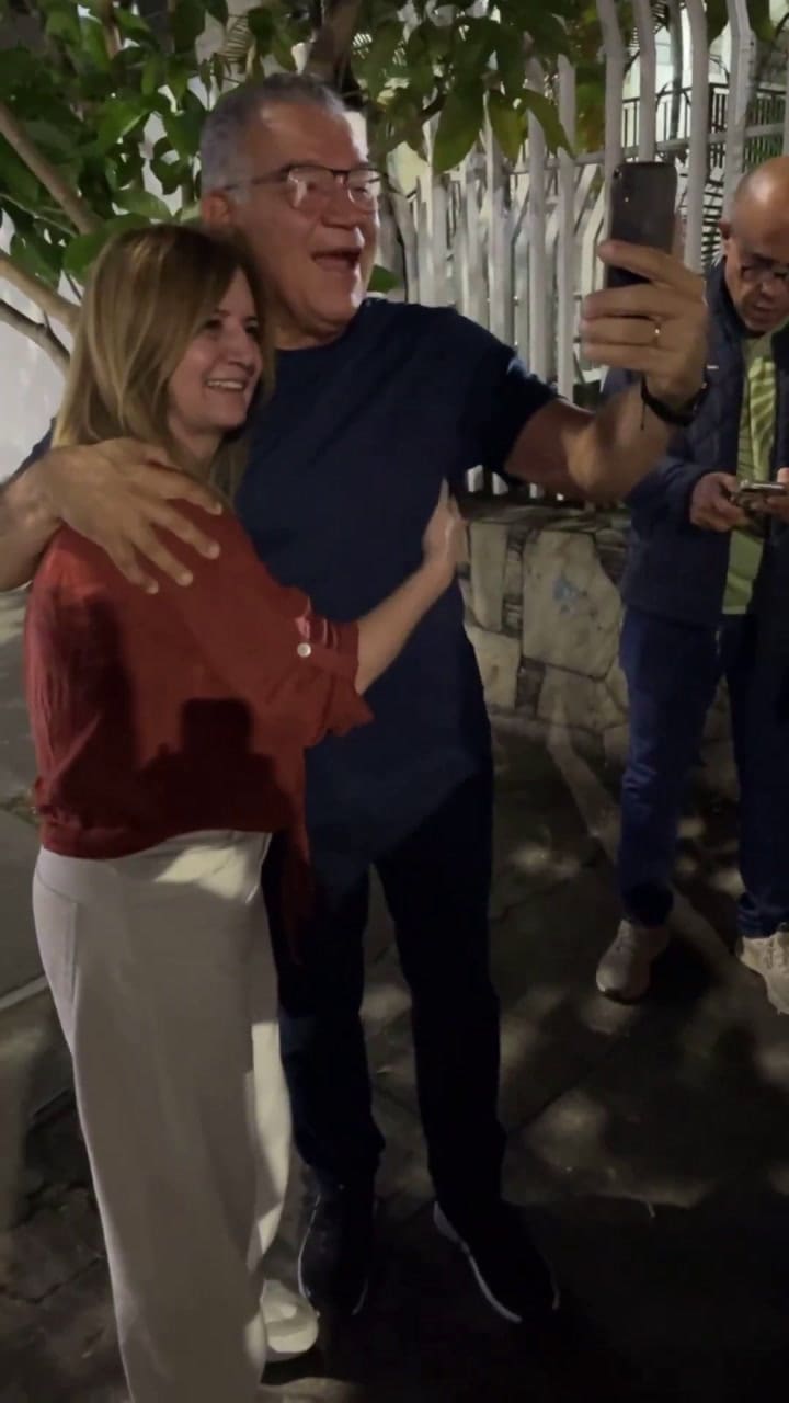 Márquez le habló a su hijo tras ser liberado