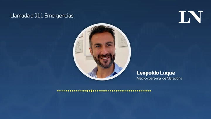 La llamada de Leopoldo Luque al 911 cuando Maradona estaba en paro cardiorrespiratorio