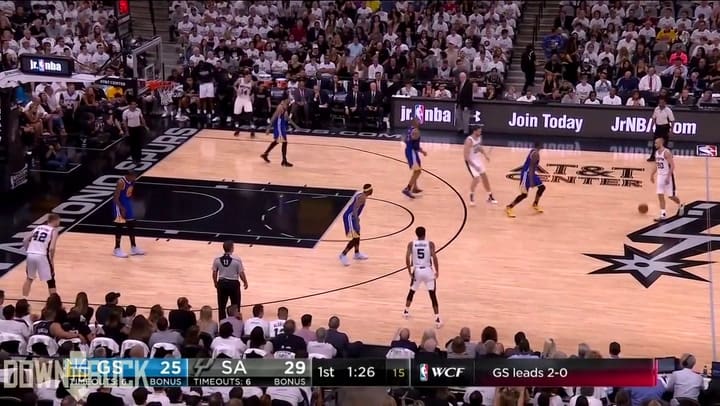 Los 21 puntos ante Golden y el caño a David West