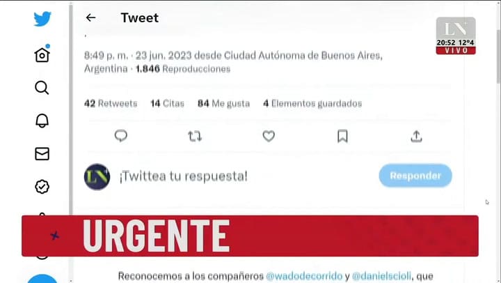La reacción de Patricia Bullrich al enterarse que Sergio Massa será candidato a Presidente