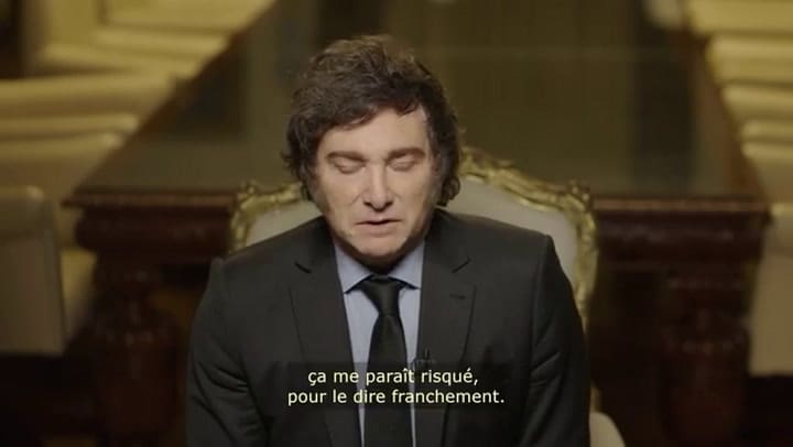 Entrevista de Milei con el medio francés Public Sénat: el presidente dijo que los diarios argentinos son “pasquines inmundos”