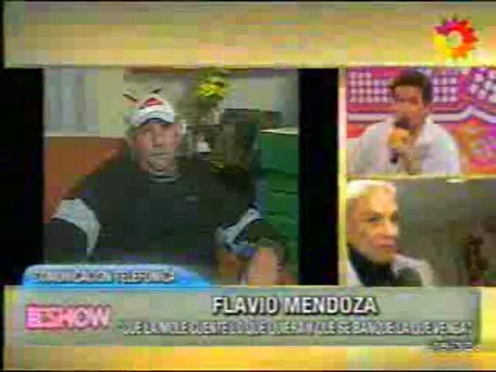 La versión de Flavio Mendoza