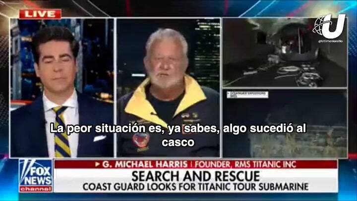 Un especialista da la peor hipótesis sobre lo que le pudo pasar al sumergible Titan