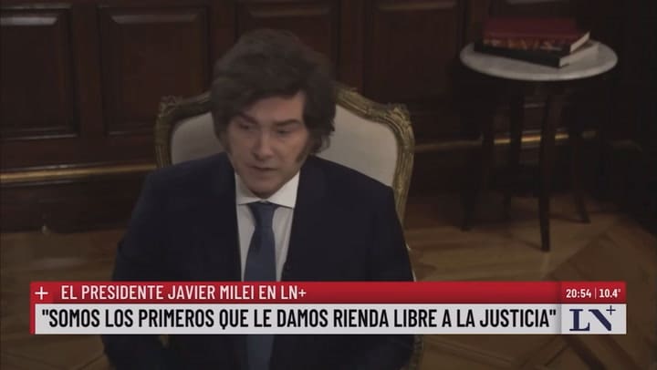 Las declaraciones de Milei contra Pichetto y el macrismo