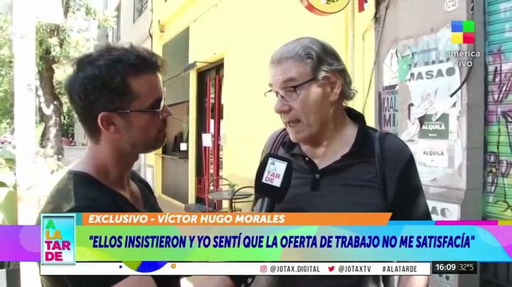 La palabra de Víctor Hugo Morales en A la tarde tras su renuncia a C5N