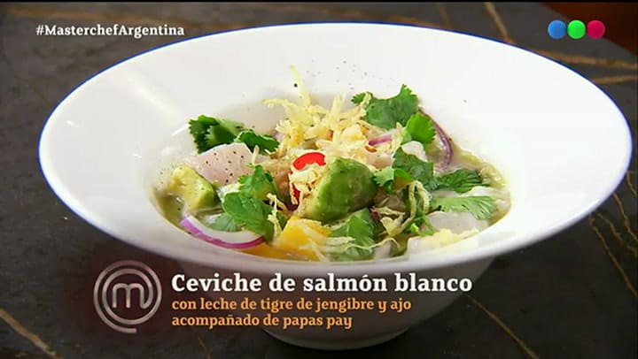 MasterChef Celebrity: la leche de tigre arruinó el plato de Candela Vetrano - Fuente: Telefe