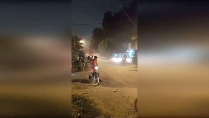Así fue la explosión del tanque de combustible en Formosa