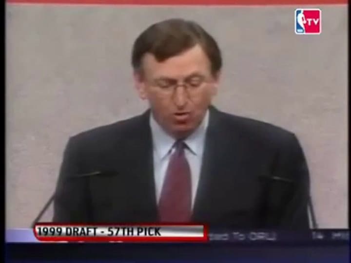 El draft de Manu en el 99