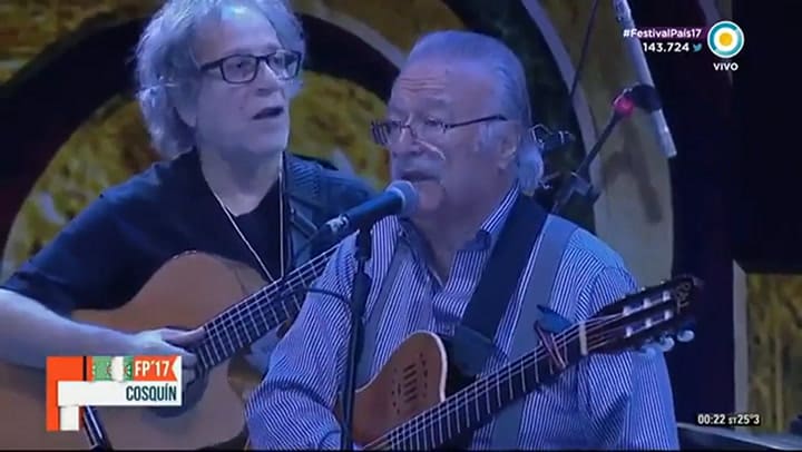 César Isella, 'Canción con todos' | Festival Cosquín 2017