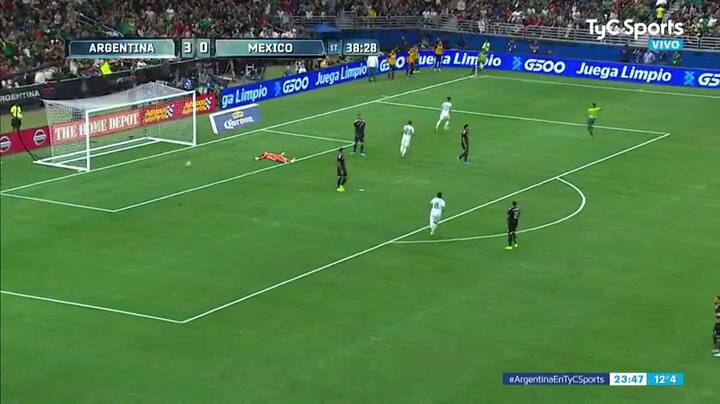 El 4-0 de Argentina, por Lautaro Martínez