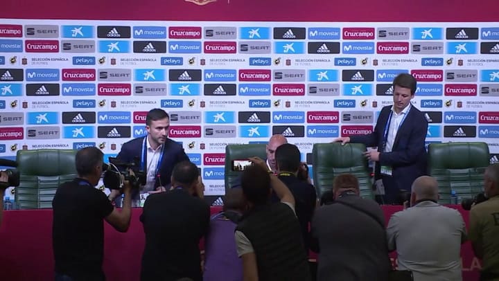 Fernando Hierro, nuevo seleccionador español a dos días de debut - Fuente: AFP