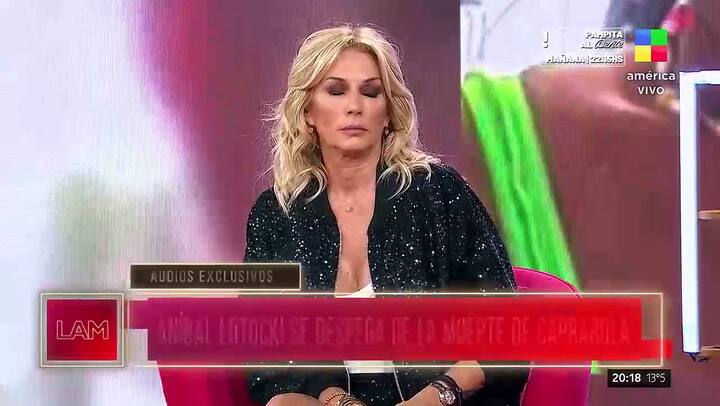 Yanina Latorre compartió el audio de Aníbal Lotocki