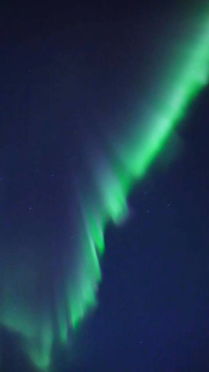 Los cielos mágicos que se perciben en Suecia