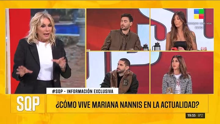 ¿Cómo vive Mariana Nannis en la actualidad?