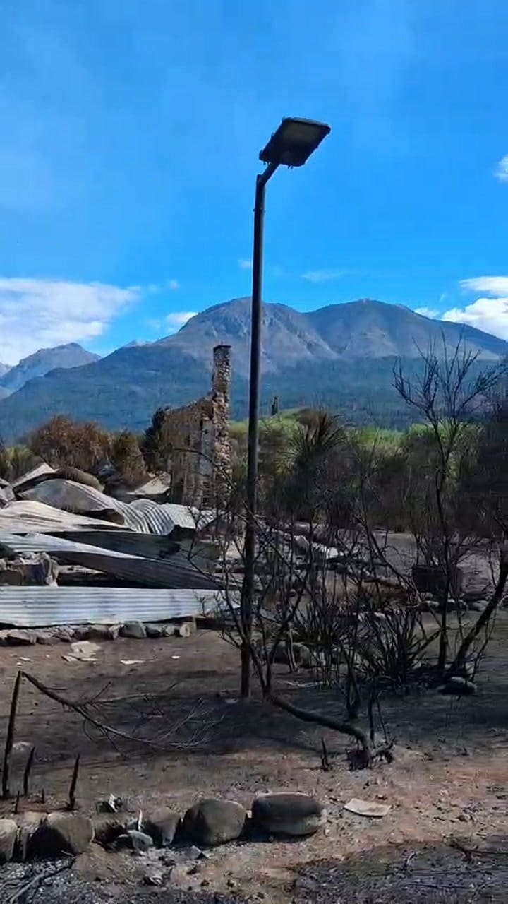 Devastación en El Vallecito
