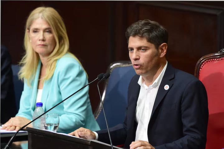 Con críticas a Milei, Kicillof habló en la Legislatura bonaerense