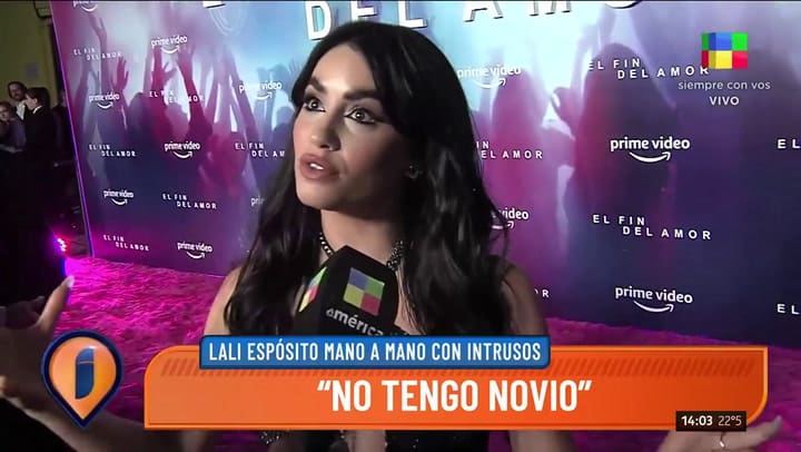 Lali sobre los dichos de Martina