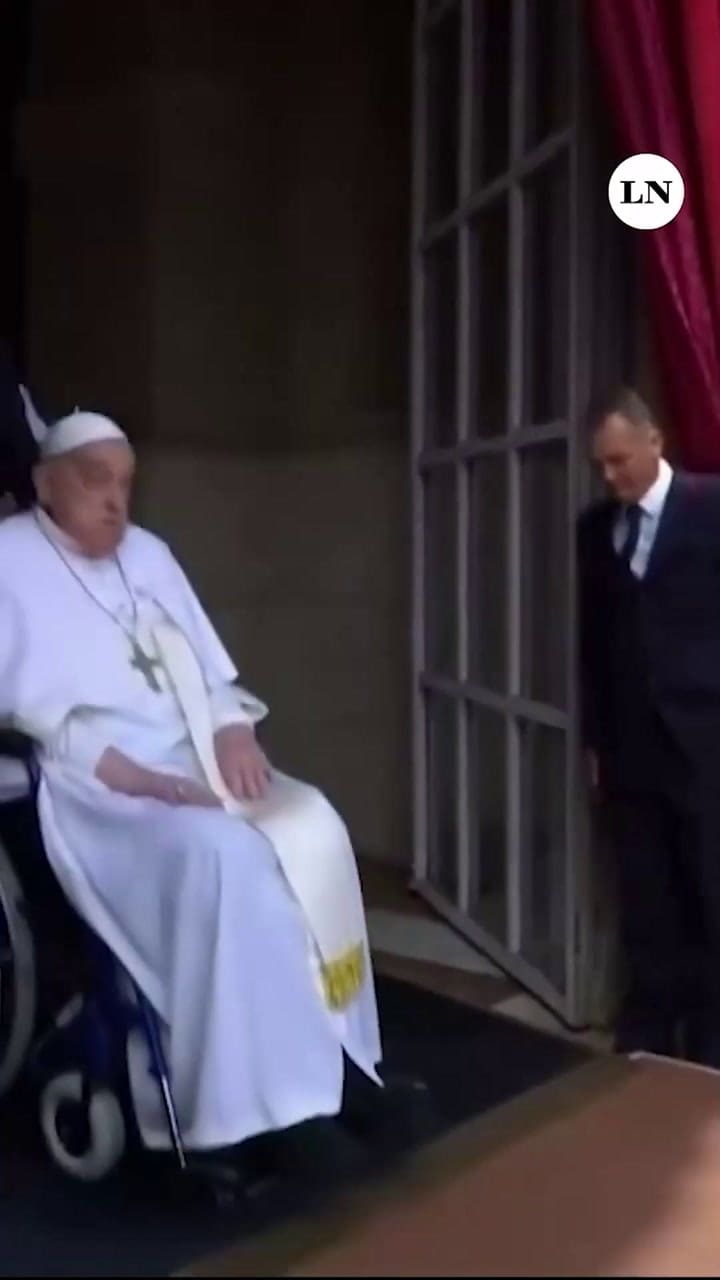 Las últimas palabras del papa Francisco: "Buen Domingo de Ramos, buena Semana Santa"