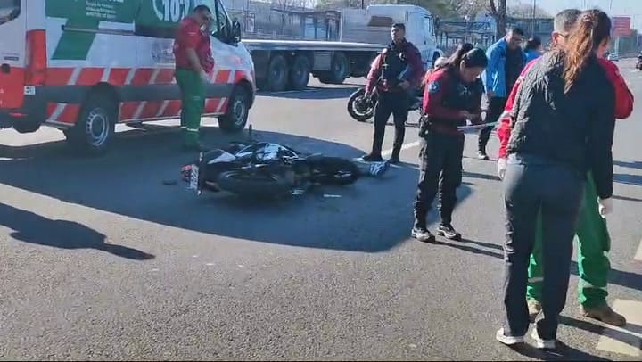 Accidente en Lugones