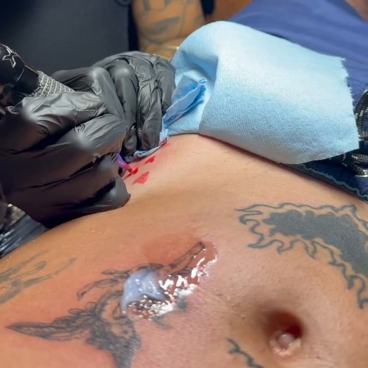 El tatuaje de Rodrigo De Paul