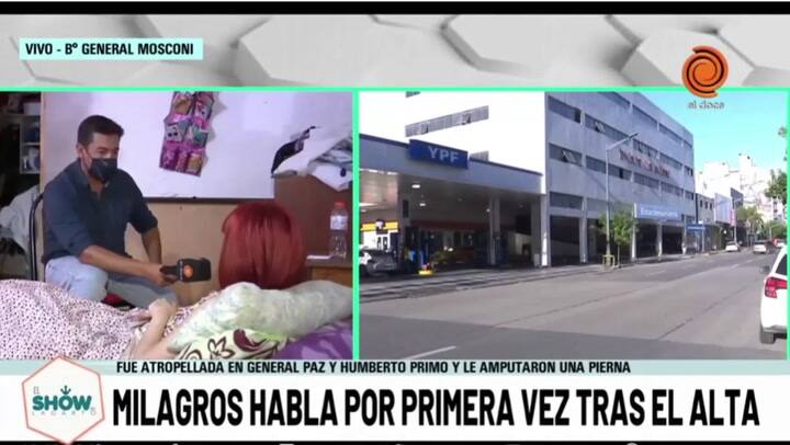 La joven amputada volvió a su casa “Me cagaron la vida, ojalá que paguen”