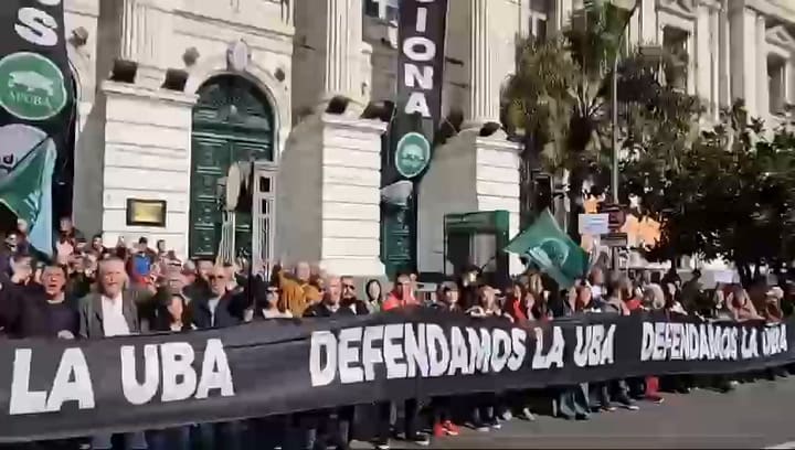 Jornada de movilización de personal de la UBA