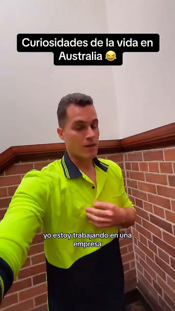 Es argentino, vive en Australia y reveló una costumbre muy particular que tienen en los edificios
