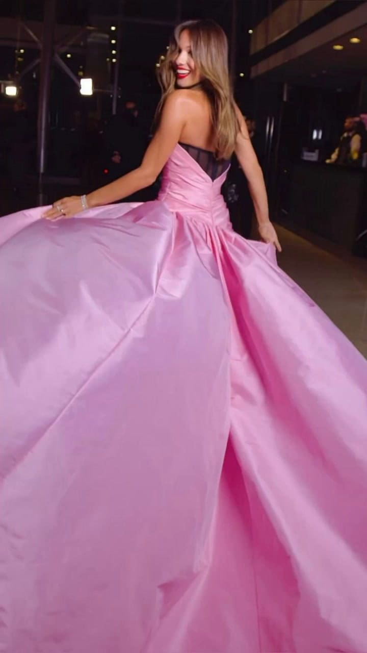 El look de Pampita fue el más votado en la ceremonia