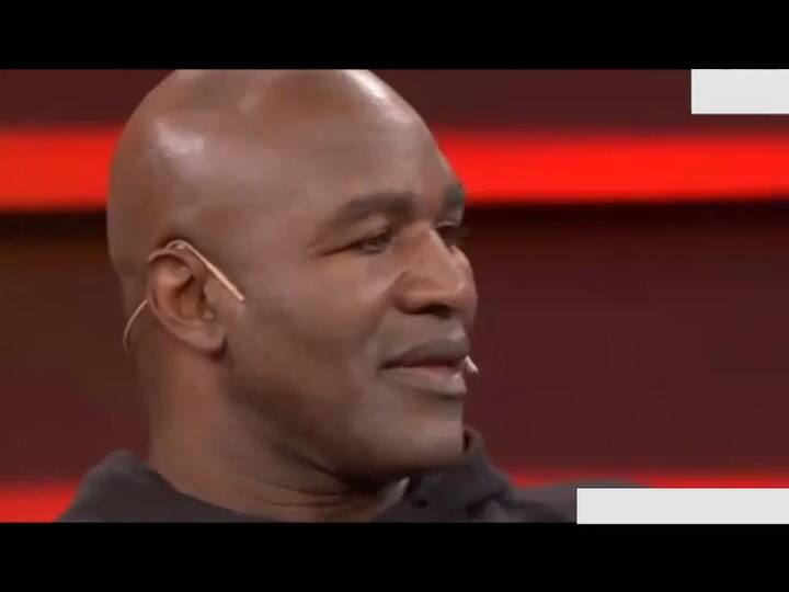Evander Holyfield en Este es el show. Fuente: Canal 13