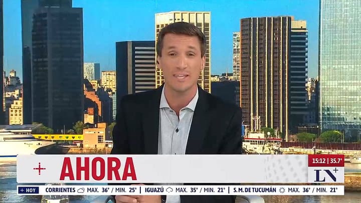 Un meteorologo se refirio a la ola de calor