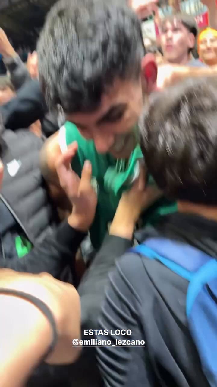 "Tucumano", la arenga de los hinchas de Ferro con el jugador que definió el tercer partido de la serie contra Boca