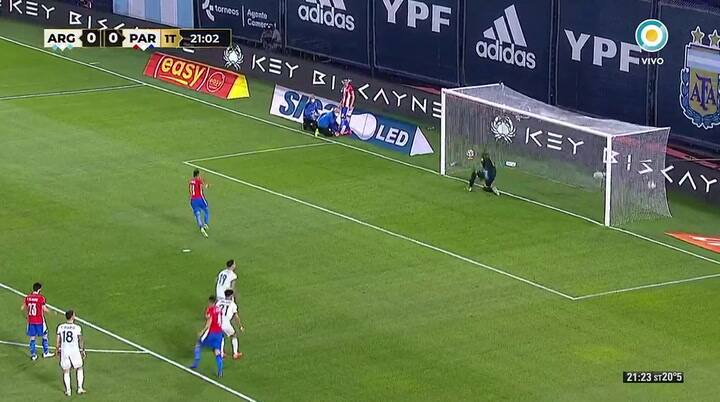 El 1 a 0 de Paraguay