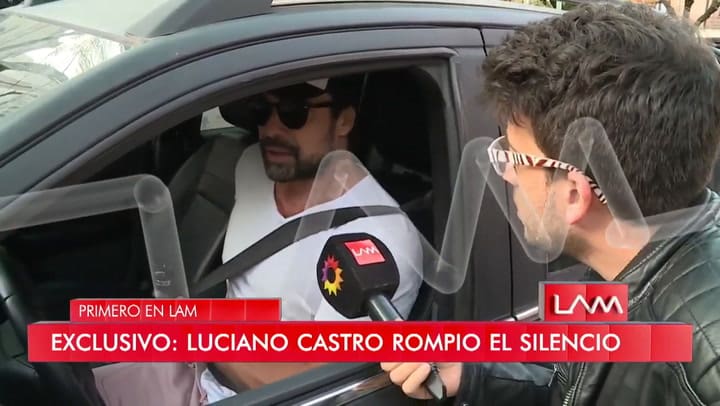 Tras la difusión de sus fotos íntimas, Luciano Castro rompió el silencio - Fuente: eltrece
