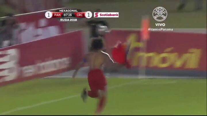 El gol agónico que clasificó a Panamá