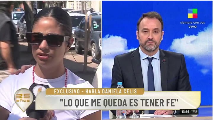 Daniela Celis contó cómo se enteró del accidente de Thiago Medina