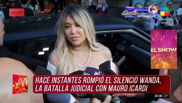 Wanda Nara apuntó sin filtro contra sus vecinos del Chateau Libertador
